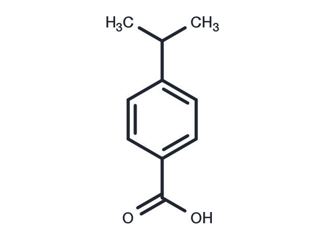 4-Isopropylbenzoic acid Chemical Structure