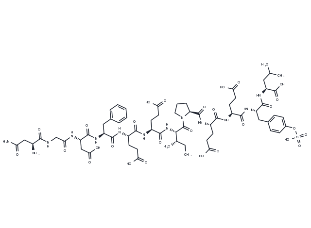 Hirugen Chemical Structure