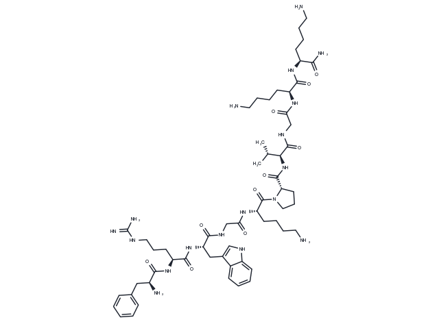 Acth (7-16)NH2 Chemical Structure