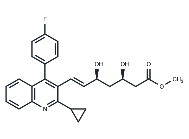 Pitavastatin methyl ester Chemical Structure