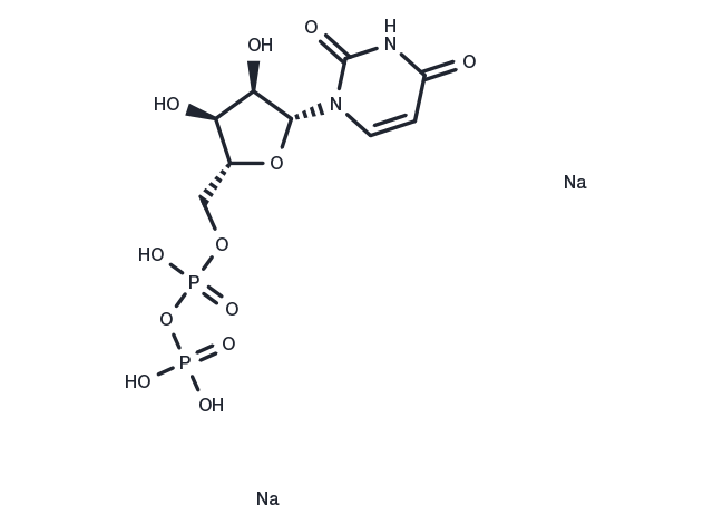 Uridine-5'-diphosphate disodium salt Chemical Structure
