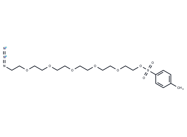 Azide-PEG6-Tos Chemical Structure