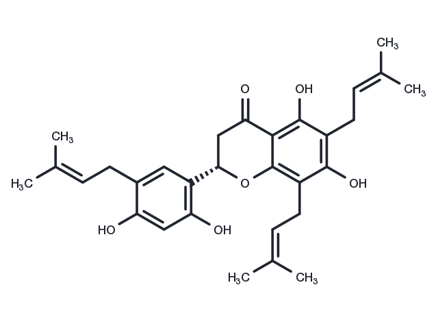 Lespedezaflavanone H Chemical Structure