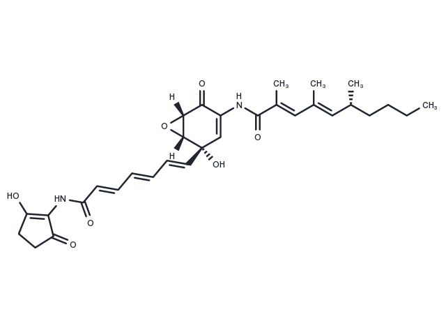 Manumycin A Chemical Structure