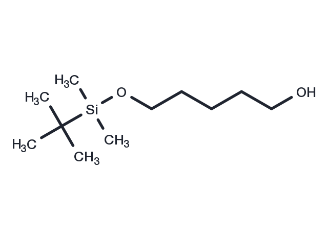 5-(tert-Butyldimethylsilyloxy)-1-pentanol Chemical Structure