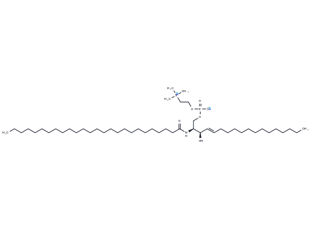 C26 Sphingomyelin (d18:1/26:0) Chemical Structure