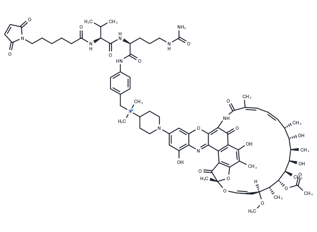 MC-Val-Cit-PAB-dimethylDNA31 Chemical Structure