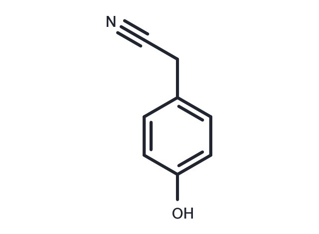 4-Hydroxybenzyl cyanide Chemical Structure