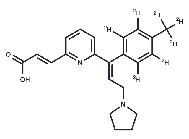 Acrivastine D7 Chemical Structure