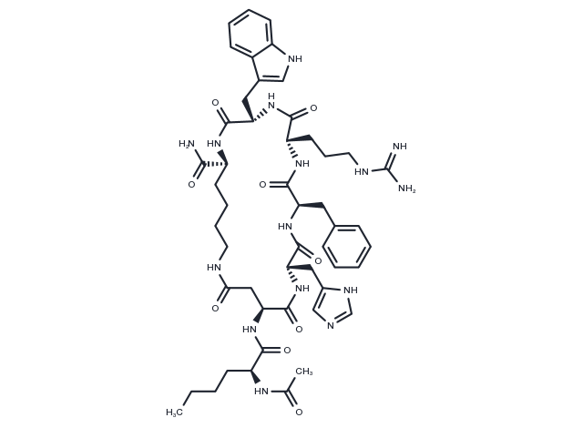 Melanotan (MT)-II Chemical Structure