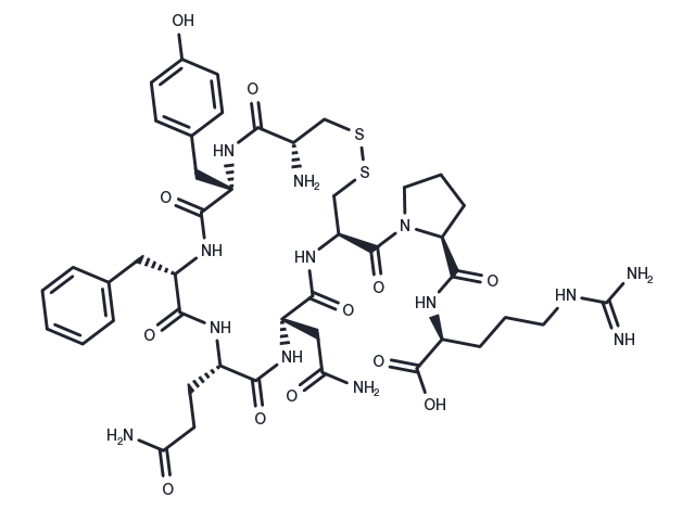 Argipressin, des-glynh2(9)- Chemical Structure