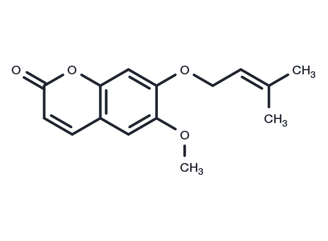 7-O-Prenylscopoletin Chemical Structure