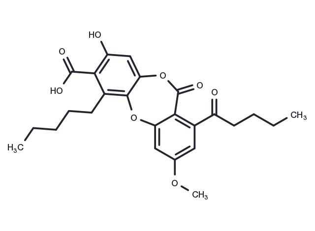 Lobaric acid Chemical Structure