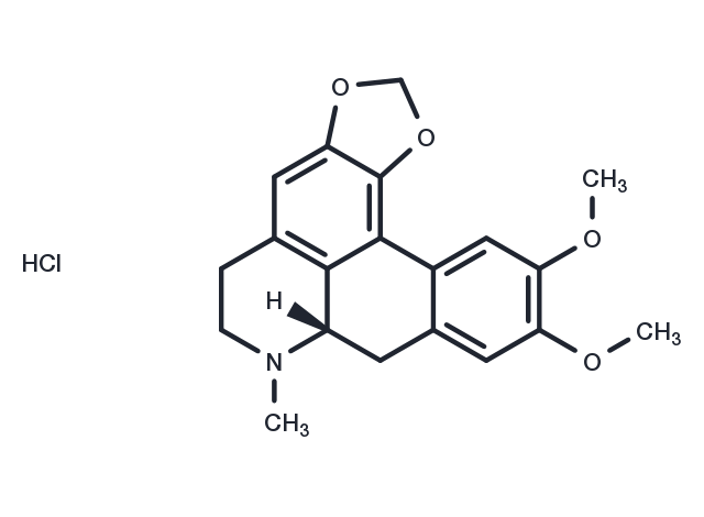 Dicentrine HCl Chemical Structure