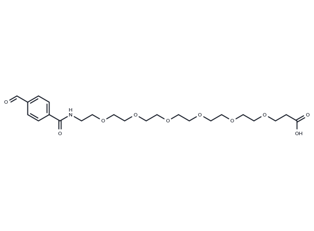 Ald-Ph-PEG6-acid Chemical Structure
