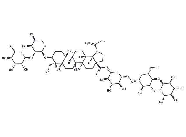 Pulchinenoside C Chemical Structure