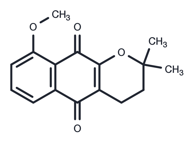 9-Methoxy-alpha-lapachone Chemical Structure