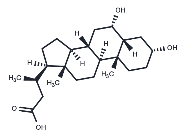 Norhyodeoxycholic Acid Chemical Structure