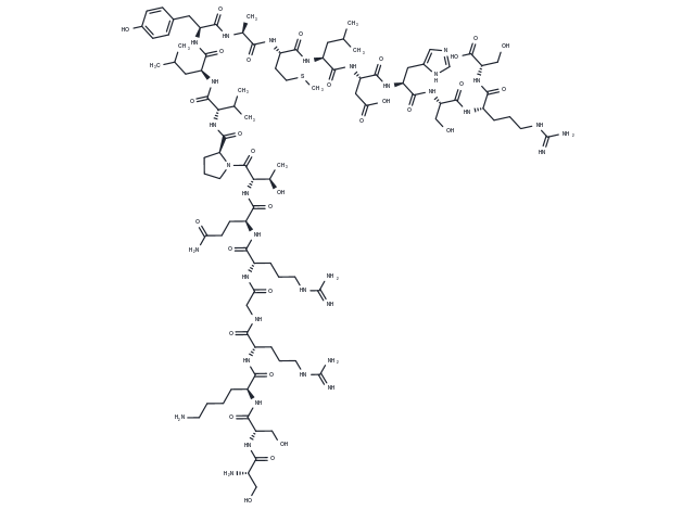 Peripheral Myelin P0 Protein (180-199), mouse Chemical Structure