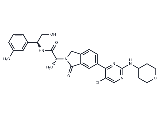 ERK1/2 inhibitor 1 Chemical Structure