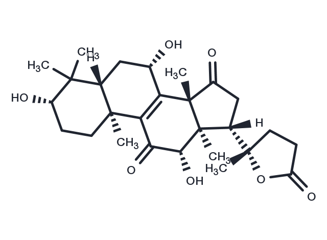 Ganoderlactone D Chemical Structure