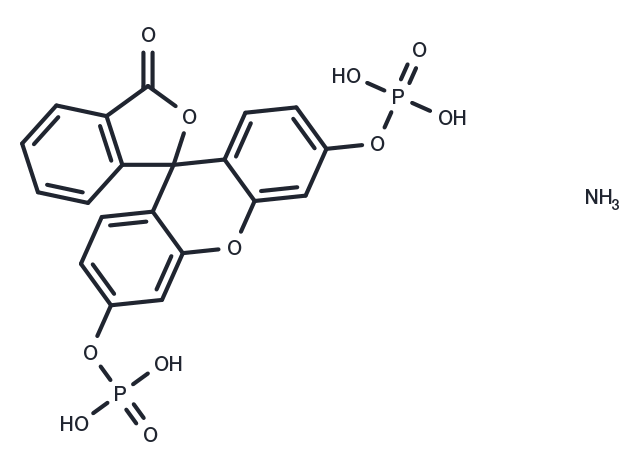Fluorescein diphosphate Chemical Structure