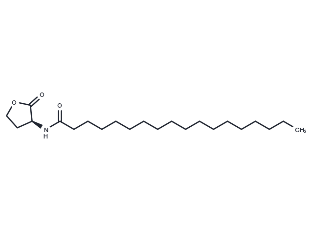 N-octadecanoyl-L-Homoserine lactone Chemical Structure