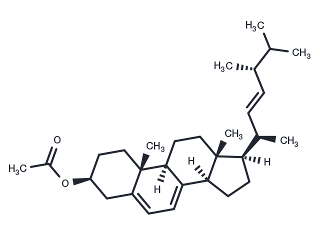 Ergosterol Acetate Chemical Structure
