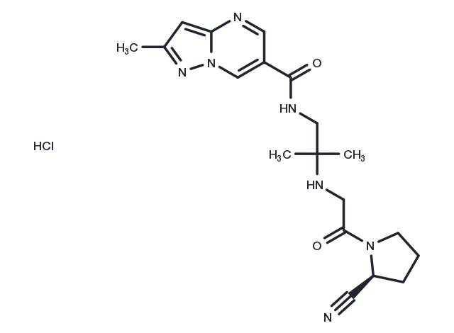 Anagliptin hydrochloride Chemical Structure