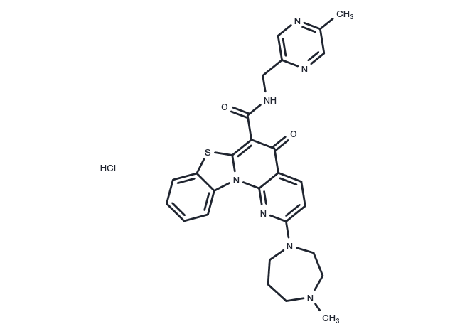 Pidnarulex HCl Chemical Structure