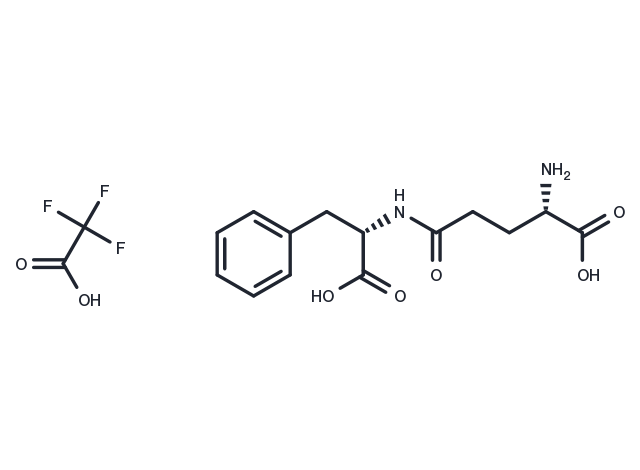γ-Glu-Phe TFA(7432-24-8 free base) Chemical Structure