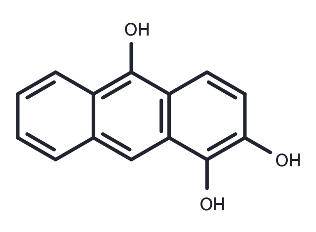Anthrarobin Chemical Structure