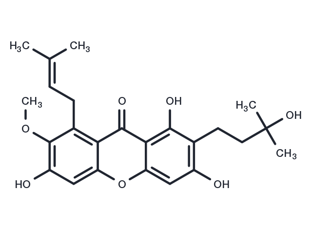 Cratoxylone Chemical Structure