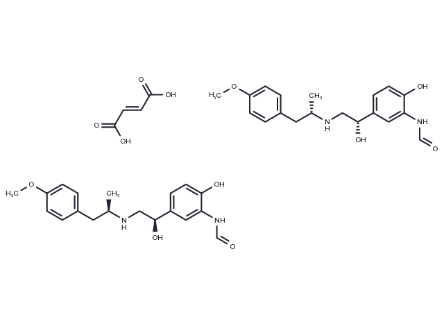 Formoterol fumarate Chemical Structure