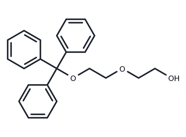 Tr-PEG2-OH Chemical Structure
