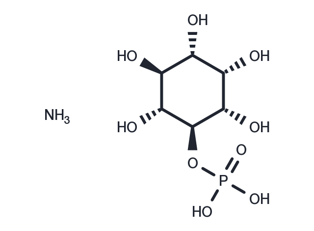 D-myo-Inositol-4-phosphate (ammonium salt) Chemical Structure