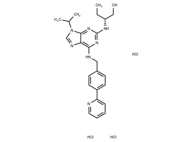 (R)-CR8 trihydrochloride Chemical Structure