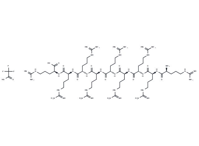 (Arg)9 TFA (143413-47-2 free base) Chemical Structure