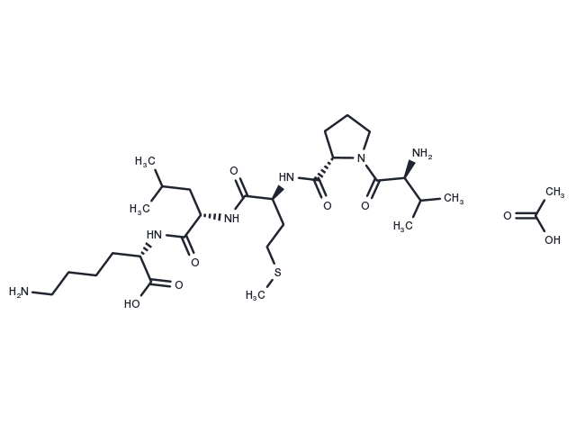 Bax inhibitor peptide V5 acetate Chemical Structure