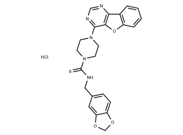 Amuvatinib hydrochloride Chemical Structure