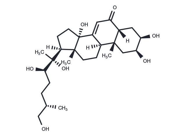 25S-Inokosterone Chemical Structure