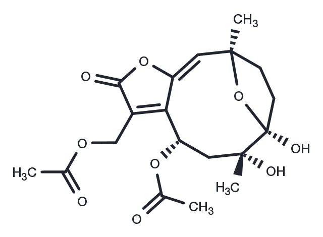 Diacetylpiptocarphol Chemical Structure