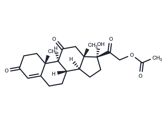 Cortisone acetate Chemical Structure