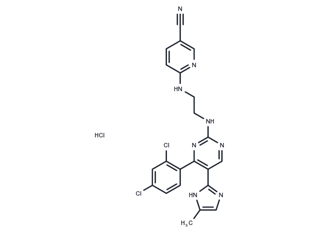 CHIR-99021 HCl Chemical Structure
