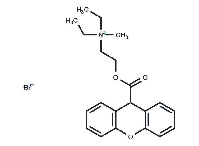 Methantheline Bromide Chemical Structure