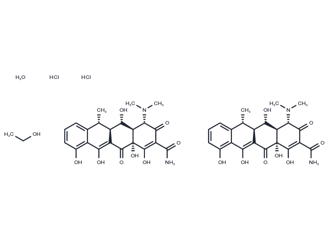 Doxycycline (hyclate) Chemical Structure