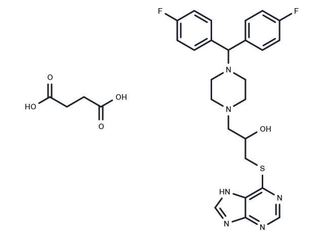 Carsatrin succinate Chemical Structure