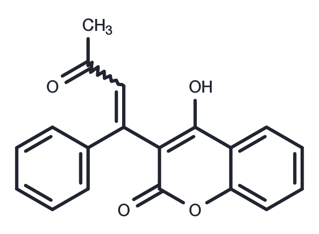 Dehydro Warfarin Chemical Structure