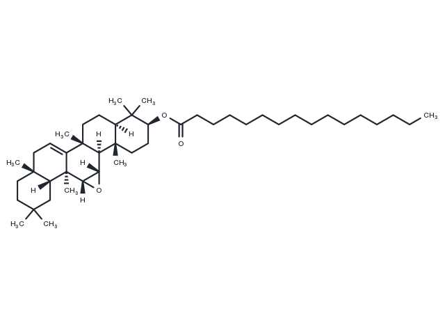 11alpha,12alpha-Oxidotaraxerol palmitate Chemical Structure