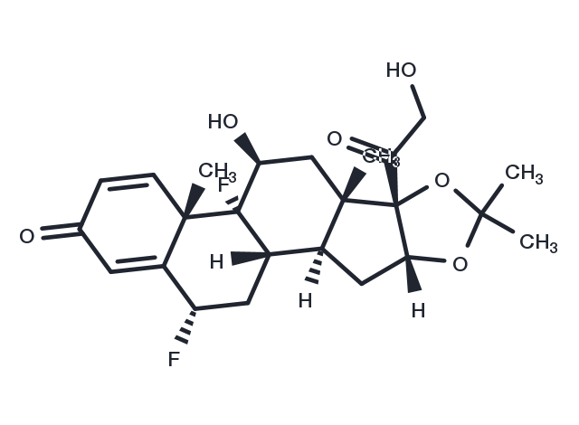 Fluocinolone (Acetonide) Chemical Structure